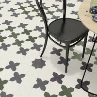 Fliesen der Serie New York von Cevica (Fliesen in Sternform und Kreuzform)