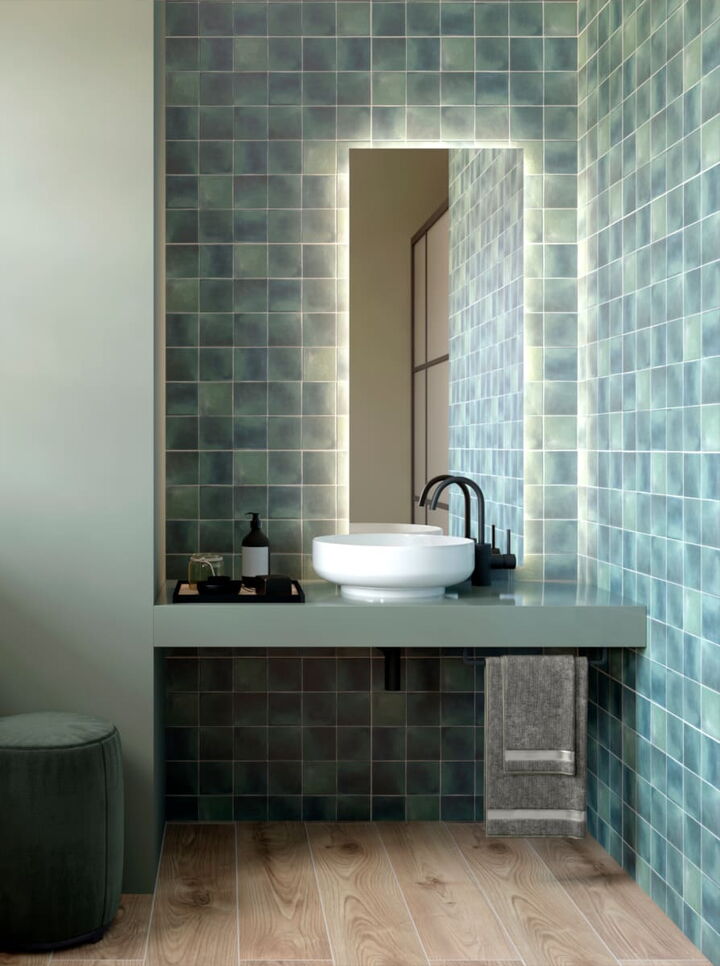 Casa1 Fliesen Wandfliesen CEVICA Zelij MAte 10 x 10 cm