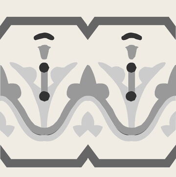Casa:1 Zementfliesen Rand&Sockel RAN015