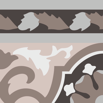 Casa:1 Zementfliesen Rand&Sockel RAN022