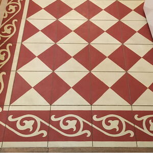 Casa1-Fliesen Zemenfliesen Serie Casita CAS038 Randfliese RAN023 (c)Michael-Hartmann