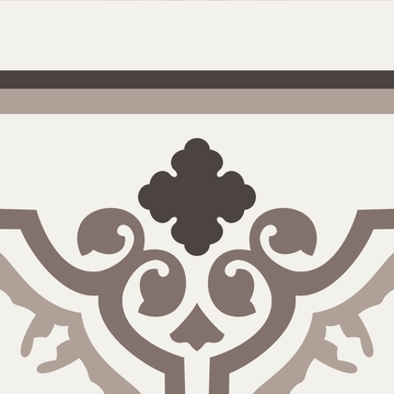 Casa:1 Zementfliesen Rand&Sockel RAN024