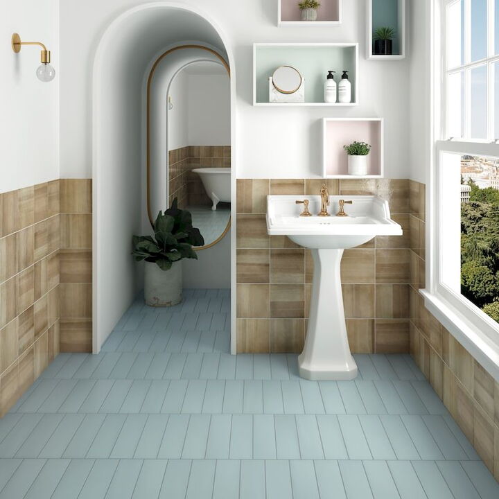 Casa:1 | Bodenfliese Equipe Stromboli 9,2 x 36,8 cm Bahia Blue