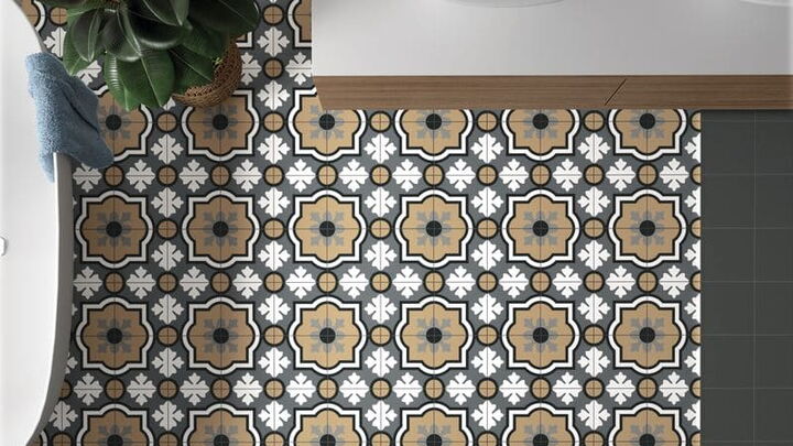 Bodenfliesen Zementfliesenoptik Rivoli