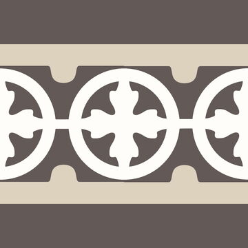 Casa:1 Zementfliesen Rand&Sockel RAN005