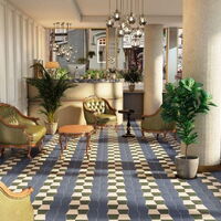 Wand-/Bodenfliesen Cevica Chintz 17 x 20 cm. Besonders geeignet für Hotel und Gastronomie.