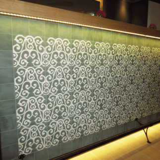 Casa:1 Zementfliesen|Sonderanfertigung Hotel Bachmair