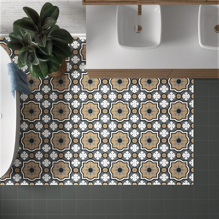 Casa:1 Fliesen Bodenfliesen Equipe Rivoli Verlegebeispiel