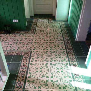 Verlegebeispiel Zementfliese CHA072