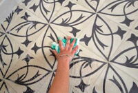 Zementfliesen und ihre Reinigung