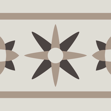 Casa:1 Zementfliesen Rand&Sockel RAN035