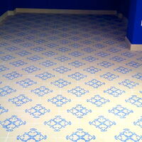 Casa1 Zementfliesen Serie Chalet (CHA042) blau-weiß