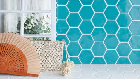 Wandfliesen Amadis Art Déco 7,9 x 9,1 cm