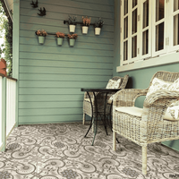 Bodenfliesen RevoirParis La Madeleine PAPILLON Format 20x20 cm